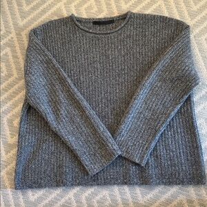 Jenni Kayne cashmere grey sweater S